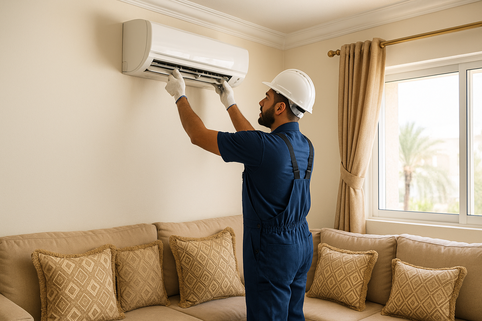 🔥 ودّع حرّ الصيف مع خصم 45% على تنظيف وصيانة المكيفات — مع دليل التميز بالرياض!